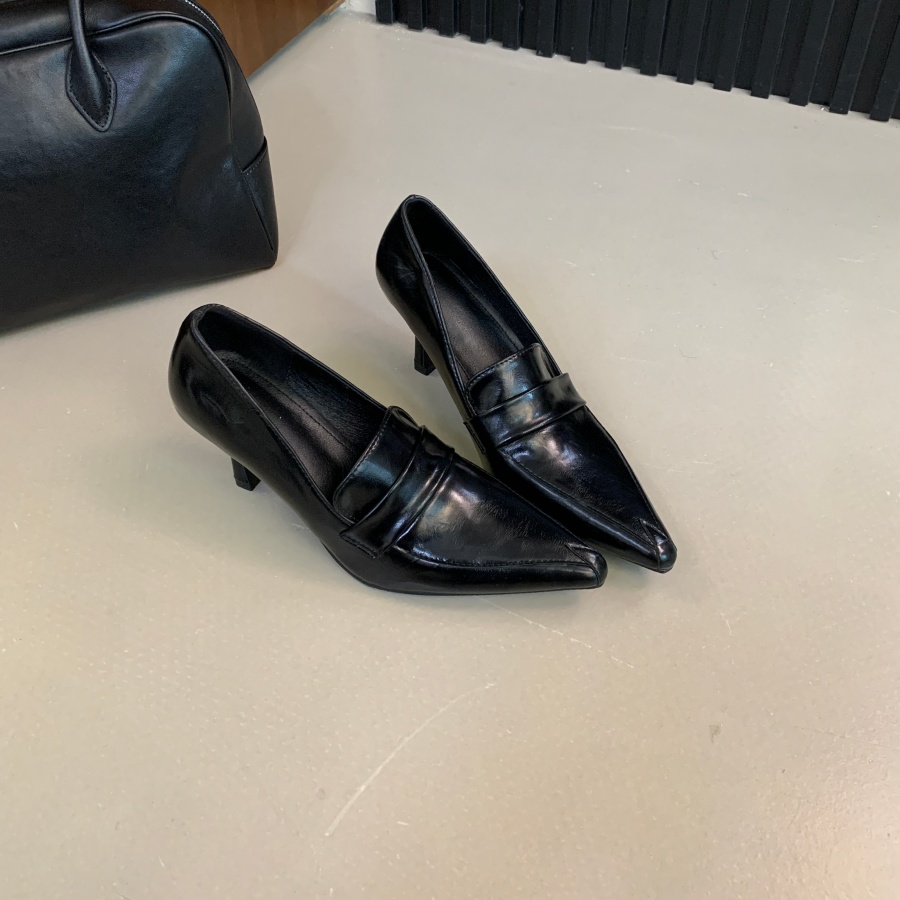 2026 Spring New British Style Pointed Toe Mary Jane Shoes Women's Thin Heel Low Top Single Shoes Commute Versatile Elegant High Heels - Image 5
